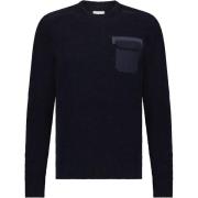 Sweater State Of Art Trui Borstzak Navy