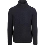 Sweater Suitable Coltrui Cable Wol Navy