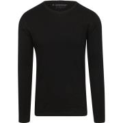 T-shirt Garage Basic T-shirt Longsleeve Zwart