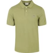 T-shirt Gant Shield Piqué Poloshirt Lichtgroen