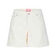 Korte Broek Jjxx Laura Shorts - White Denim