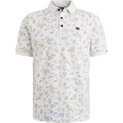 T-shirt Vanguard Poloshirt Piqué Print Wit