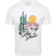T-shirt Levis T-Shirt Graphic Heritage White