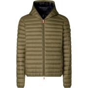 Trainingsjack Save The Duck Jas Giga Donald Olijfgroen