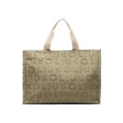 Tas Liu Jo L TOTE JACQUARD PLAIN