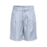 Korte Broek Only Charis Life Shorts - Light Blue Denim