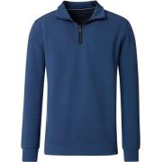 Sweater Casa Moda Half Zip Sweat Dark Indigo