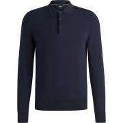Sweater BOSS Gemello Long Sleeve Polo Navy