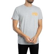 T-shirt Korte Mouw Superdry Vintage logo geborduurd ontspannen T-shirt