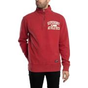 Sweater Superdry Vintage atletische sweatshirt met halve rits