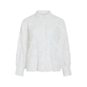 Blouse Vila Shirt Simone - Snow White