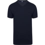 T-shirt Alan Red Vermont Extra Lange T-Shirts Navy (2Pack)