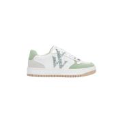 Nette schoenen Vanessa Wu CALIE VERT AMANDE Blanc