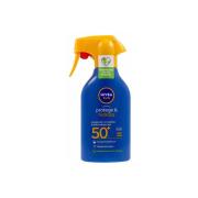Zonverzorging Nivea Zonnebrandspray Beschermt en Hydrateert SPF 50+ 27...