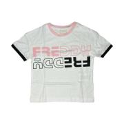 T-shirt Korte Mouw Freddy fr1144_t-shirt_bianco
