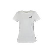 T-shirt Korte Mouw Puma 676131_power_tape_bianco