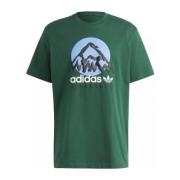 T-shirt Korte Mouw adidas ic2360adv_mountain_tee_verde