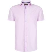 Overhemd Cappuccino Italia Korte Mouw Roze
