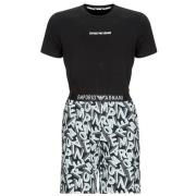 Pyjama's / nachthemden Emporio Armani SHORT PYJAMAS SET