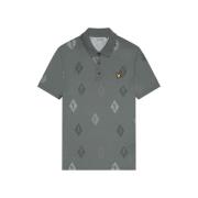 Polo Shirt Korte Mouw Lyle &amp; Scott Polo Polka Diamond