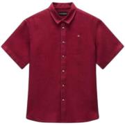 Overhemd Lange Mouw Napapijri Chemise Linen