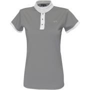 Polo Shirt Korte Mouw Flags&amp;Cup Polo équitation femme Candiba