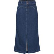 Rok Pulz Jupe en jean femme Malle