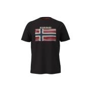 T-shirt Korte Mouw Napapijri T-shirt Lari
