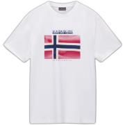 T-shirt Korte Mouw Napapijri T-shirt Lari