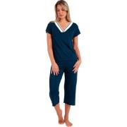 Pyjama's / nachthemden Admas Pyjama loungewear palazzo broek t-shirt T...