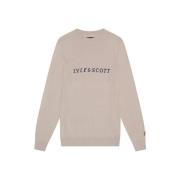 Trui Lyle &amp; Scott Pull Jacquard Script