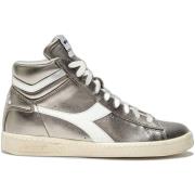 Sneakers Diadora Baskets femme Game L High Metallic