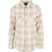 Overhemd Urban Classics Chemise en flanelle à carreaux femme Turnup