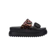 Sandalen Melissa Cozy Platform - Black/Clear Tortoise