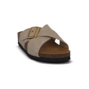 Slippers Frau VELOUR CAPPUCCINO