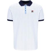 T-shirt Fila BB1 Classic Striped Polo Shirt White/ Navy/Vista Blue