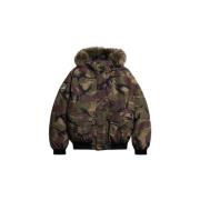 Windjack Superdry Bomber à fourrure synthétique Everest