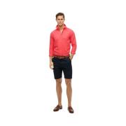 Overhemd Lange Mouw Superdry Chemise manches longues en lin de coton