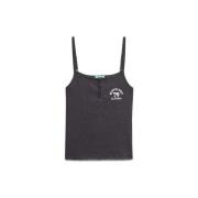 Top Superdry Débardeur boutonné femme Essential