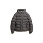Donsjas Superdry Doudoune à capuche en tweed