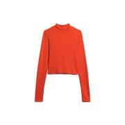 Onderhemden Superdry Maillot manches longues et dos ouvert femme