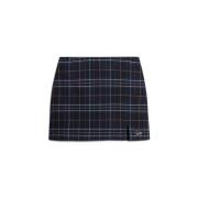 Rok Superdry Mini jupe à carreaux femme
