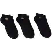Socks Lacoste 3 Pack Low Socks Black