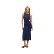 Jurk Superdry Robe mi-longue à dos torsadé en jersey femme