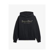 Sweater Superdry Sweatshirt à capuche métallisé femme Venue