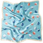 Sjaal Alberto Cabale Kleine zijde vierkant Petal Cléo