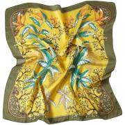 Sjaal Alberto Cabale Klein zijden vierkant Island Cléo