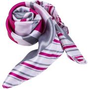 Sjaal Alberto Cabale Kleine zijden vierkant Navy Brown Cléo