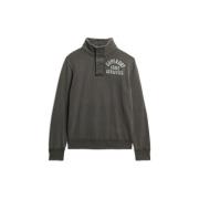 Sweater Superdry Sweatshirt à col tunisien Vintage Athletic