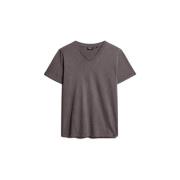 T-shirt Korte Mouw Superdry T-shirt flammé et col en V